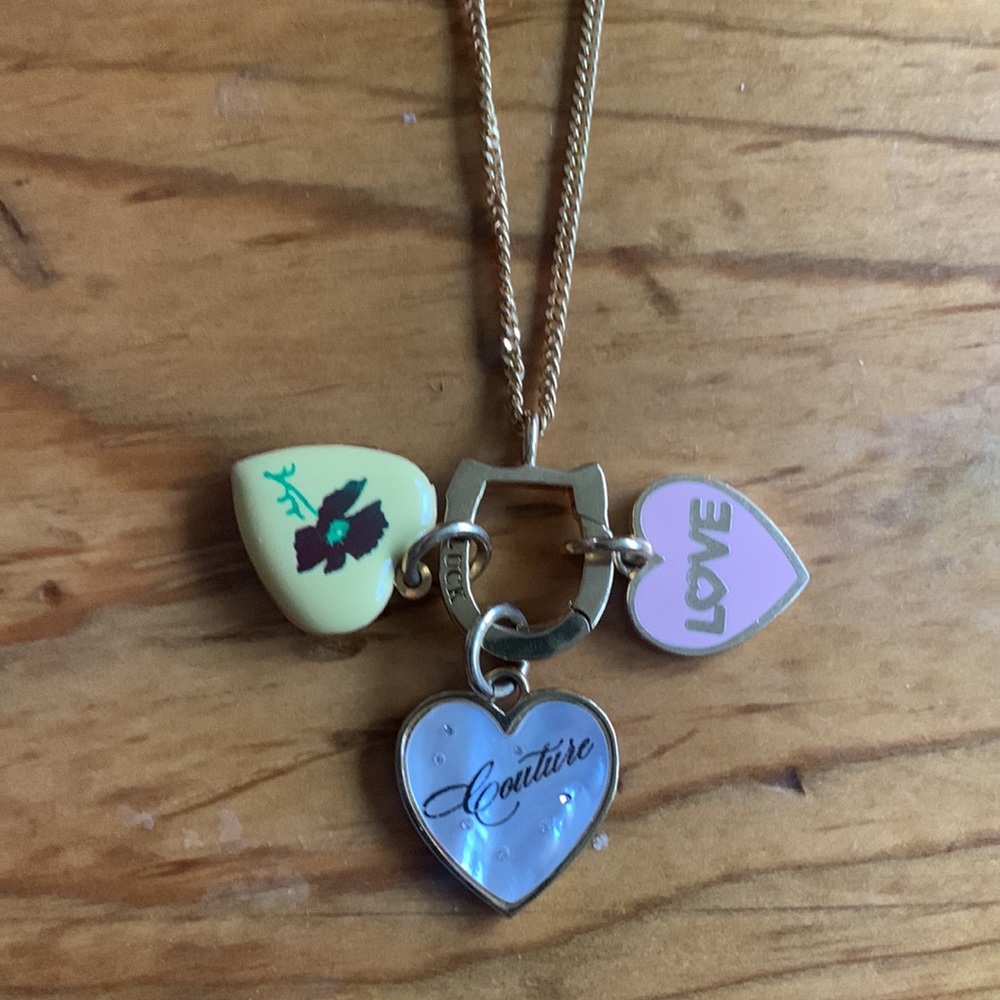 Juicy Couture charm necklace
